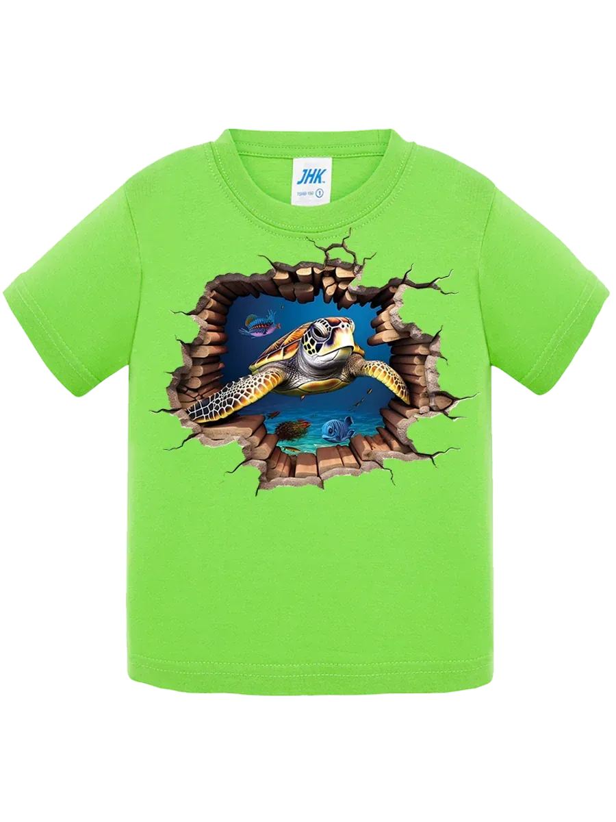 T-shirt con tartaruga - smprint