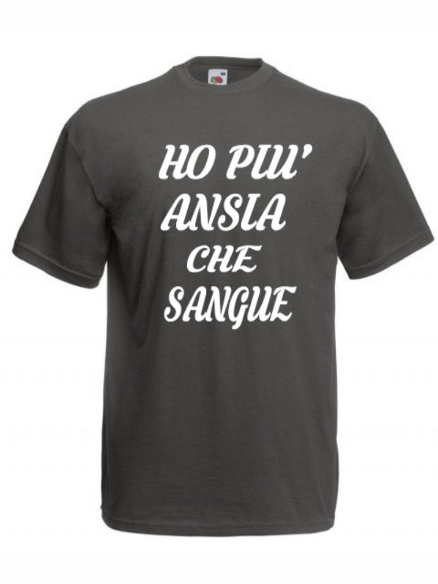 Maglietta Ho piu ansia che sangue