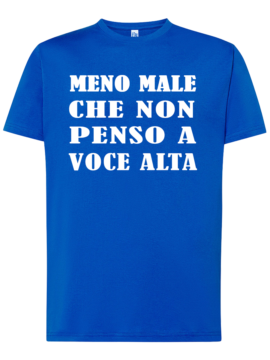 T-shirt Meno male che non penso a voce alta