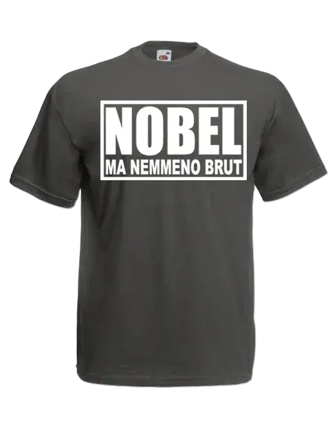 T-shirt Nobel ma nemmeno brut - smprint