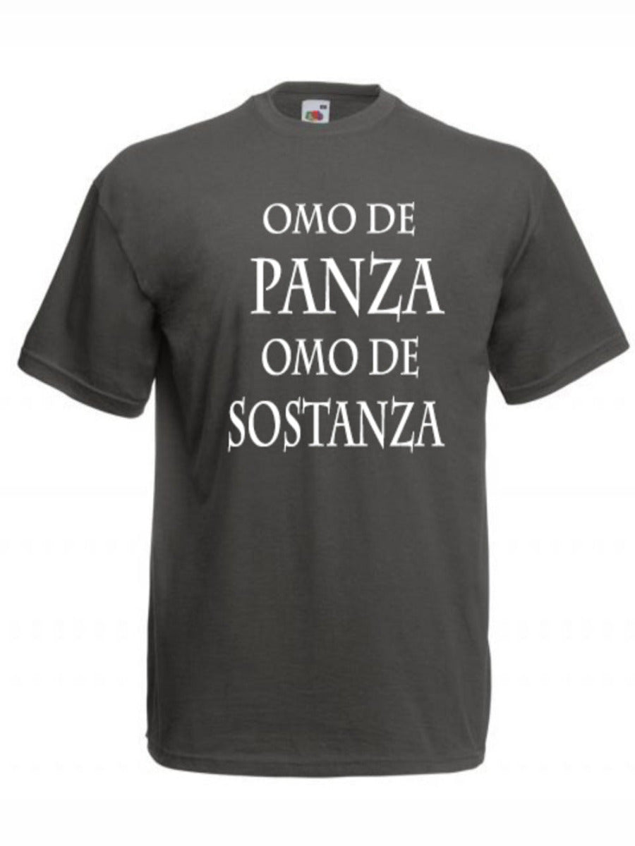 Maglietta Omo de panza omo de sostanza