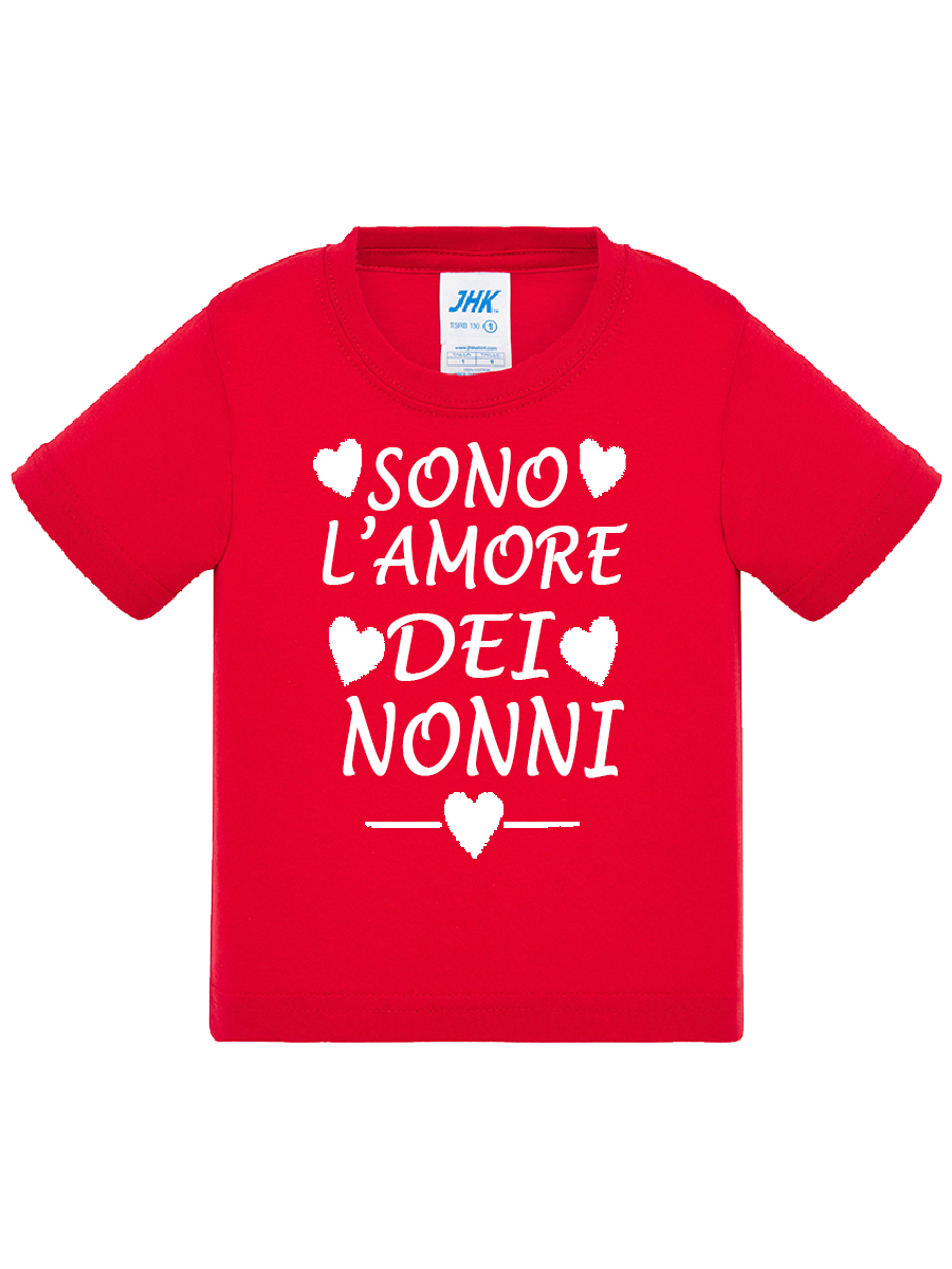 Maglietta Sono l'amore dei nonni