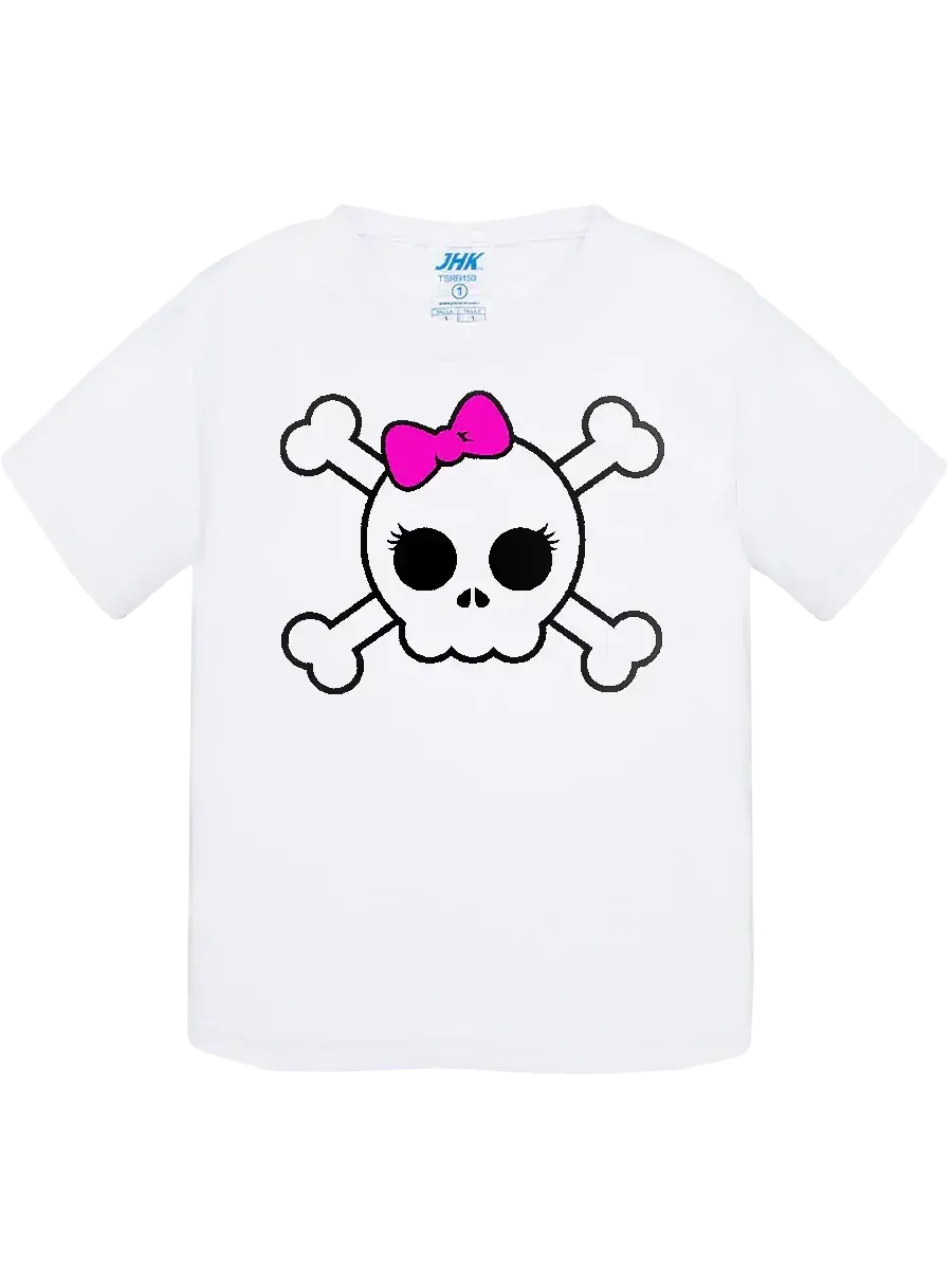 T-shirt Teschio con fiocco - smprint