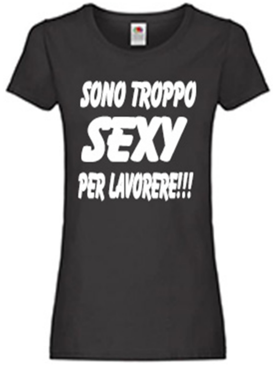 SONO TROPPO SEXY PER LAVORAR!!