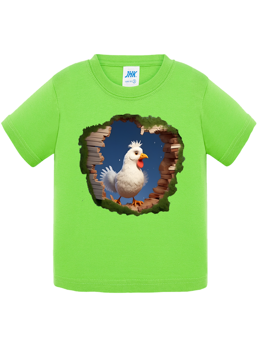 Maglietta gallina