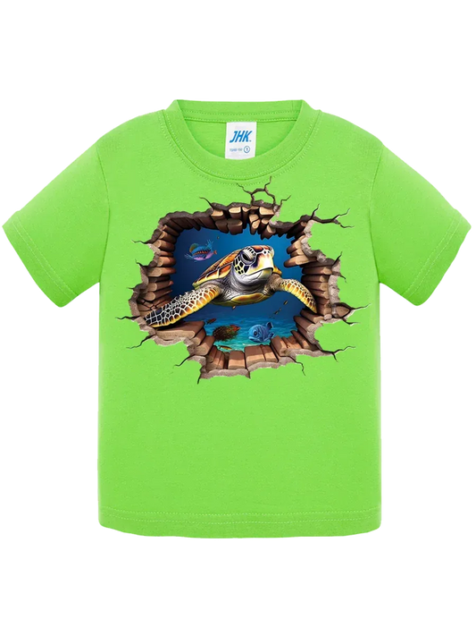 T-shirt con tartaruga - smprint