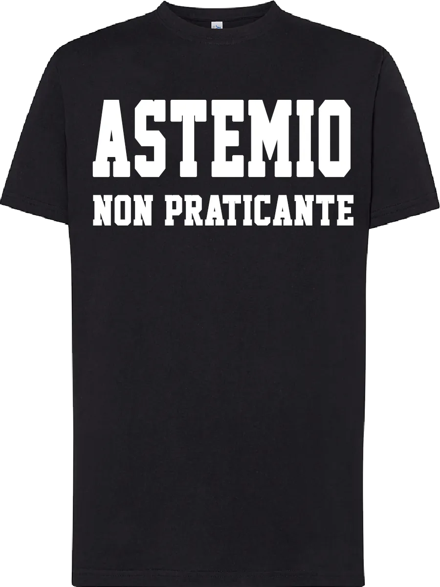 T-shirt Astemio non praticante - smprint
