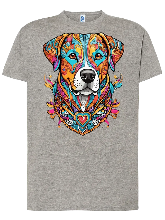T-shirt Colorfull dog - smprint