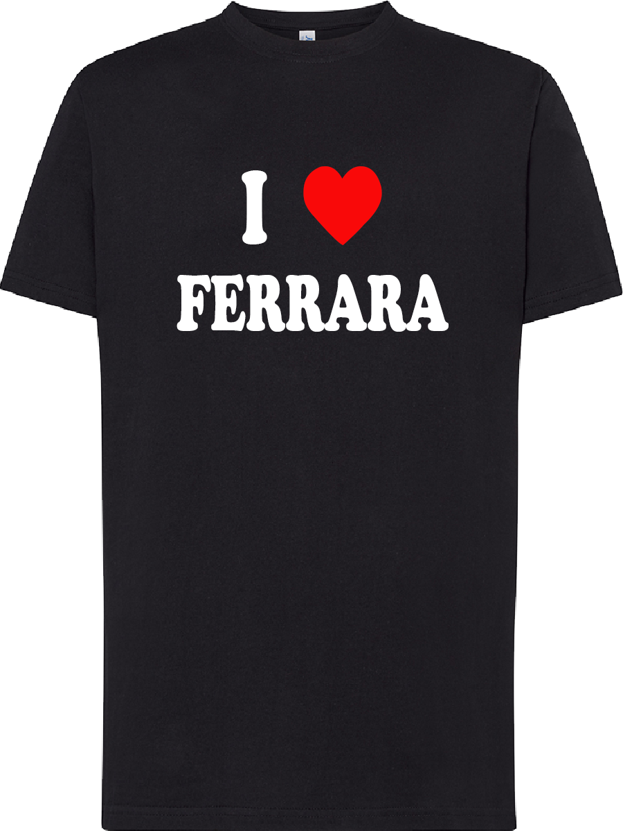 T-shirt I Love Ferrara smprinting