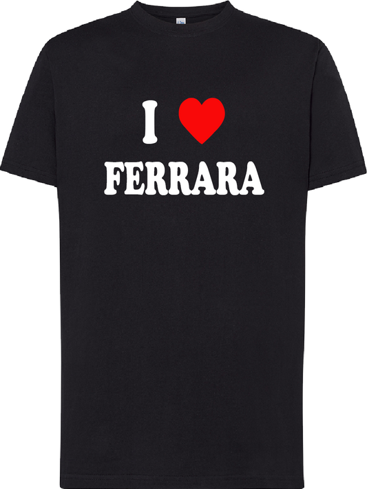 T-shirt I Love Ferrara smprinting