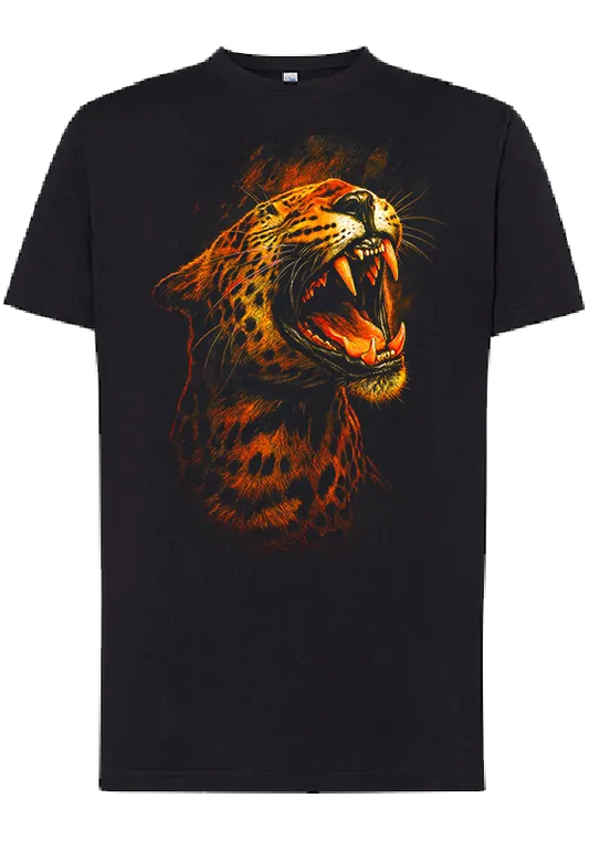 T-shirt con leopardo - smprint