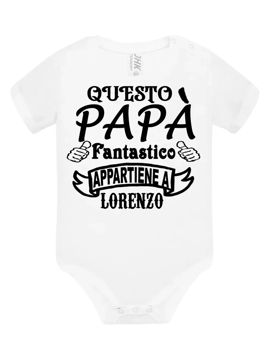 Body Questo Papà fantastico appartiene a - smprint
