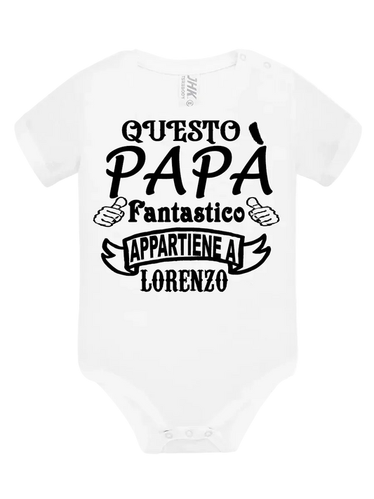 Body Questo Papà fantastico appartiene a - smprint