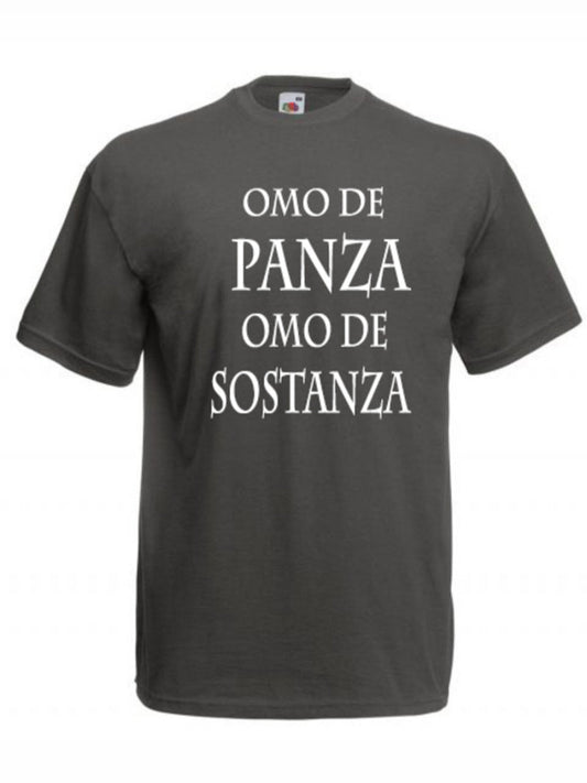 Maglietta Omo de panza omo de sostanza