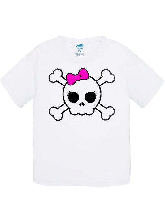T-shirt Teschio con fiocco - smprint