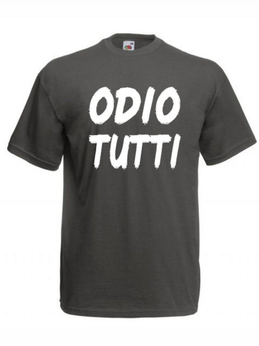 Maglietta Odio tutti